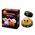 5.5cm Soft Squishy Dumpling Toy With Halloween Theme Steamed Box Slow Rising Funny Sensory Toy Decompression Squeeze Toy Gift