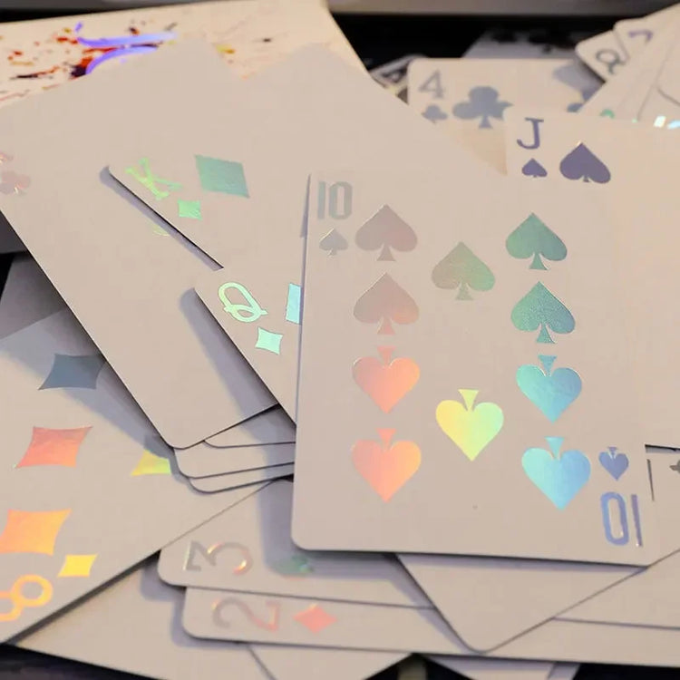 Luminous playing cards, made of high-quality cardboard material, are suitable for dormitory use, as well as various holiday part
