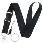 Fashion Mobile Phone Lanyard Pure Color Neck Strap Credencial Teacher Lanyard For Keys Id Card Holder Pass Key Ring Accessories