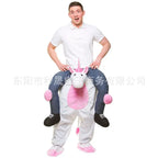 2023 New Animal Doll Prosthetic Leg Pants Halloween Spoof Costume Magic Back Pants