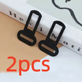 Metal Pet Seat Belt Clip Heavy Duty Rust Proof Scratch Resistant Strap Buckle Lock Used for Fixing Pet Leather Car Accessories