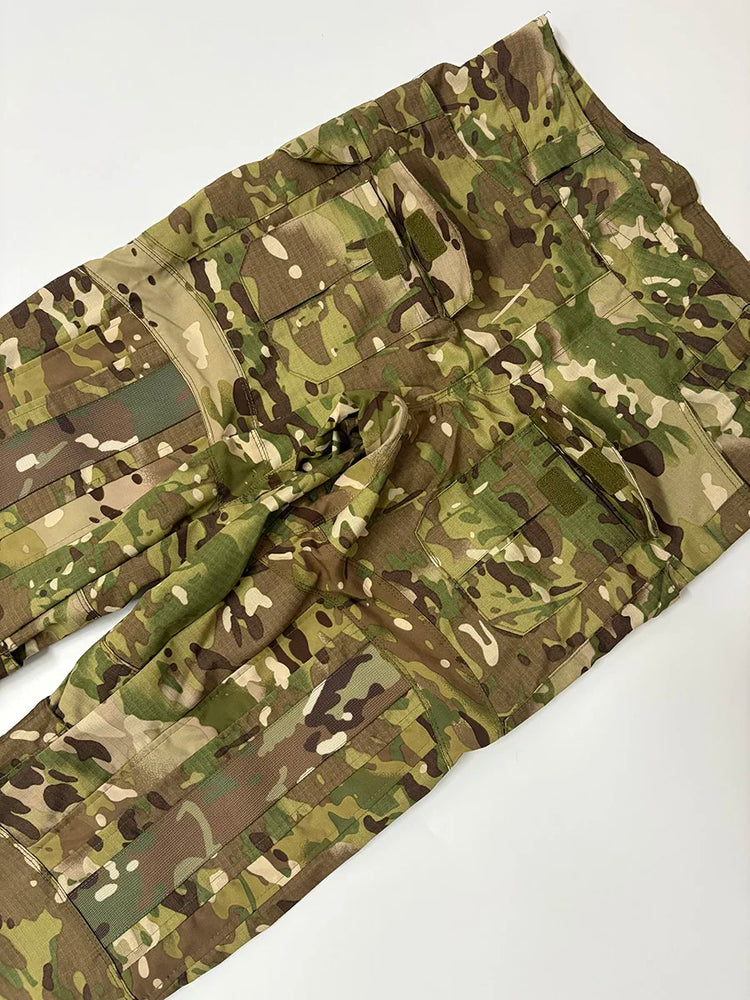 Outdoor Sports Tactics Hunting Training Set CP Camouflage EMR VKPO Suit Tactical Coat Top Tactical Pants Man Combat Shirt