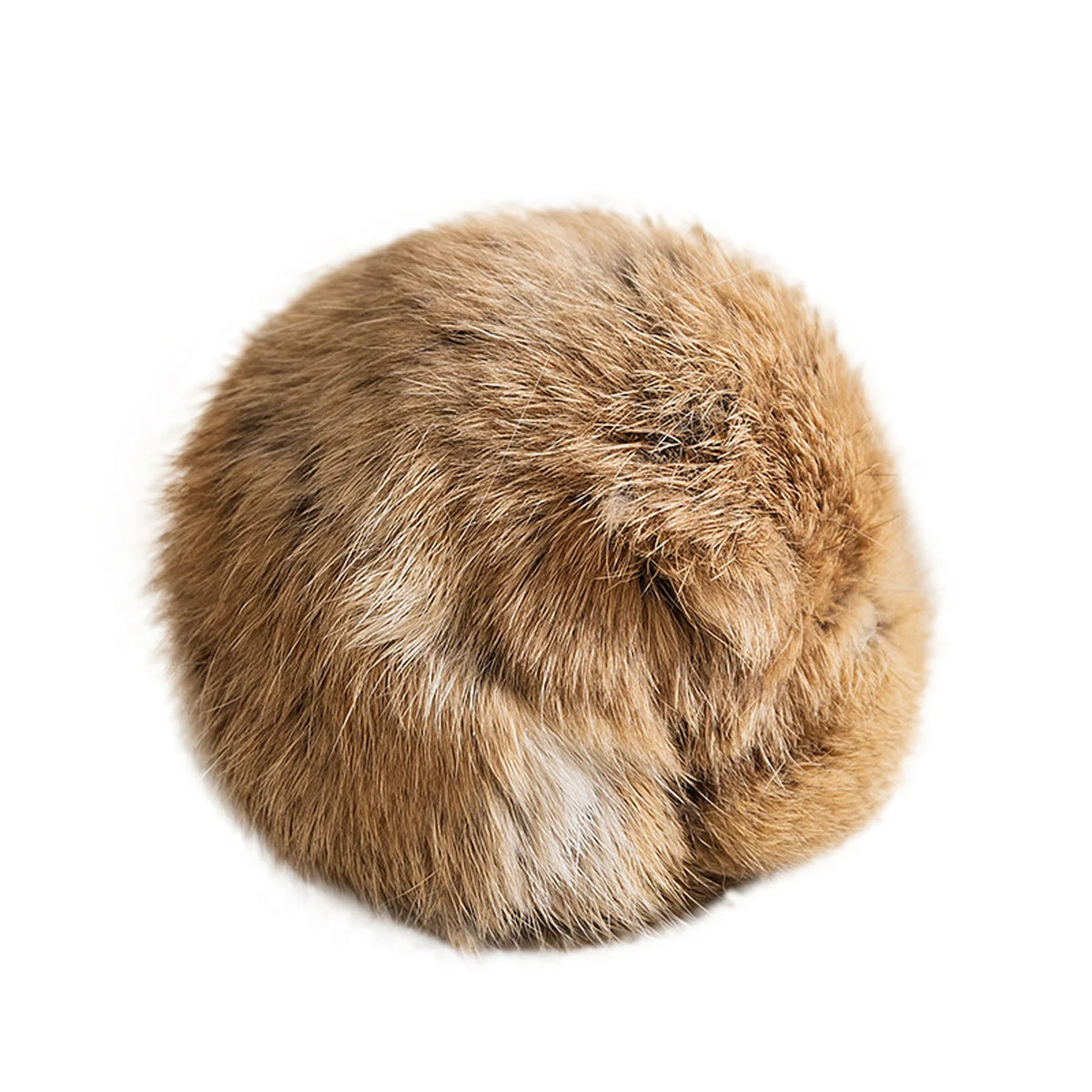 C 1/2/3/6Pcs 8cm Rabbit Fur Ball Cat Toy With Catnip Interactive Chasing Plush Toy Balls Pet Cat Accessories Supplies