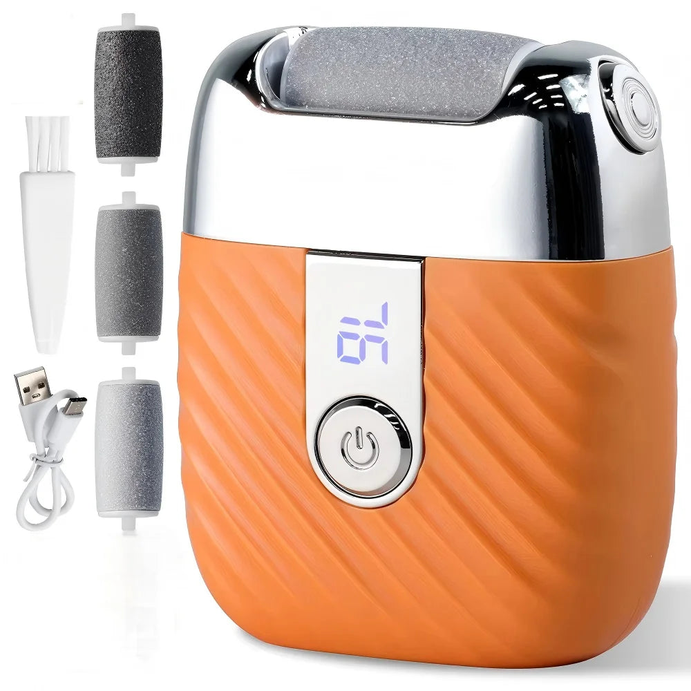 New Electric Foot Grinder Fully Automatic Rechargeable Compact Foot Care Tool for Removing Calluses And Dead Skin