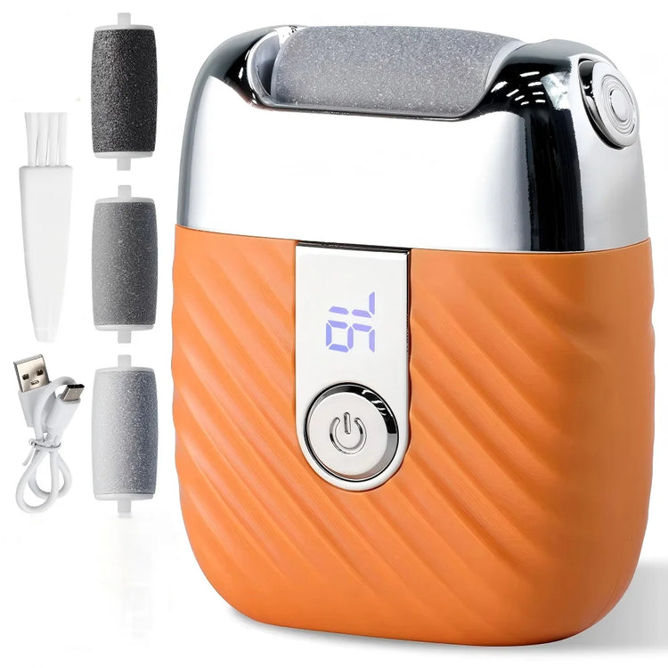 New Electric Foot Grinder Fully Automatic Rechargeable Compact Foot Care Tool for Removing Calluses And Dead Skin