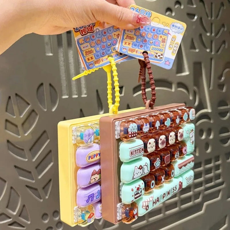 키캡 26 Key Cap Giant Keycap Keychain Gifts Keycap Clicker Keyboard Bag Charms Key Caps Keyboard Fidgets Clicker Gifts 대왕키캡