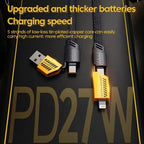 4 in 1 Mecha Charging Cable Support Charge Multiple Devices