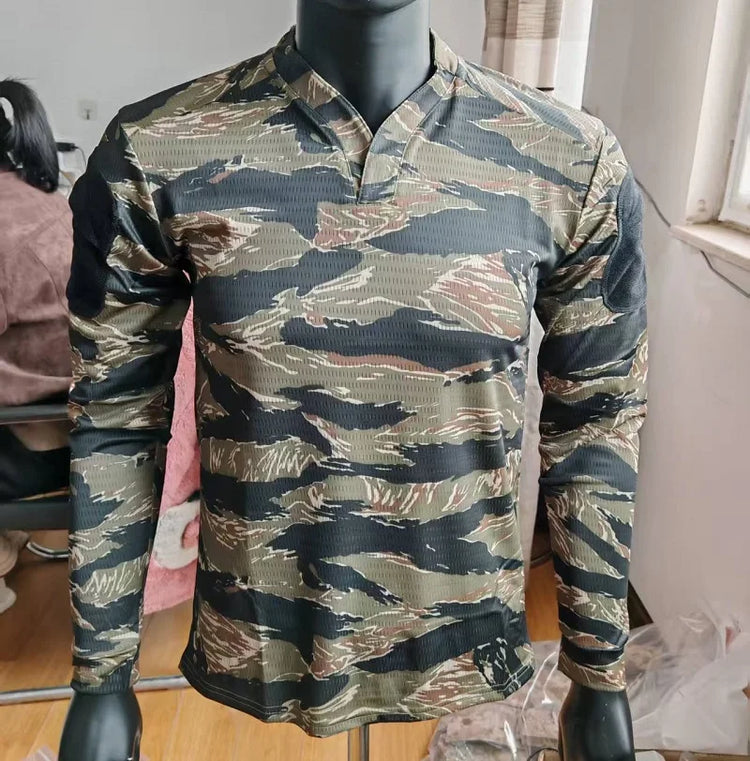 LELE JHB Outdoor Clothes Quick Drying Short Sleeved T-Shirt Top
