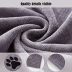1Pc Pet Towel Soft, Thickened and Quick-drying Small Large Dog Cat Bath Towel Absorbs Water and Does Not Shed Hair