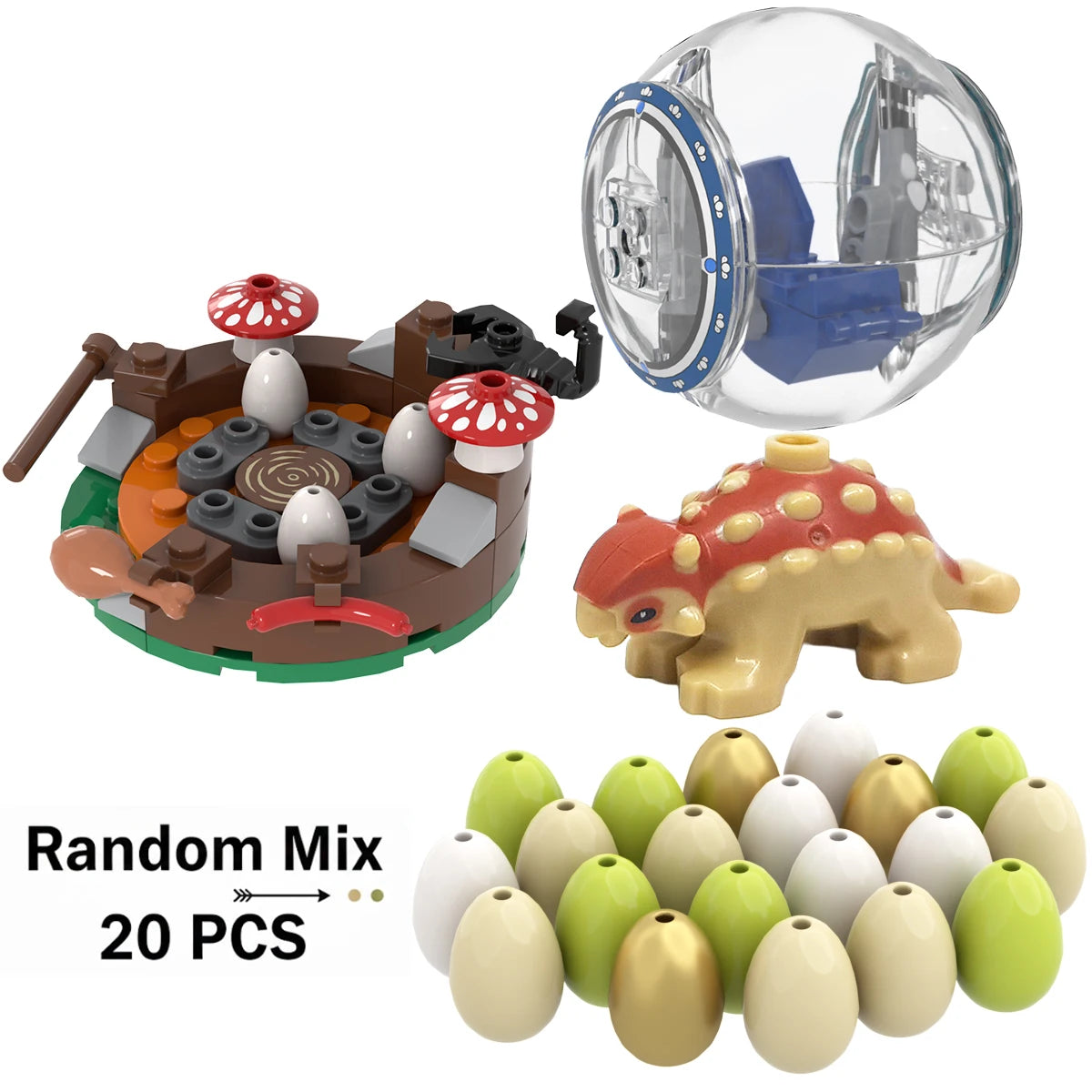 Jurassic Dinosaur Nest Baby Building Blocks Toys Collection Souvenir Gift Birthday Jurassic Rex Raptor