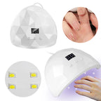 Nail Dryer Lamp UV Light for Nails Eyes Protection UV Lamp for Gel Nails Gel Nail Polish Curing Dryer Home Salon Tool