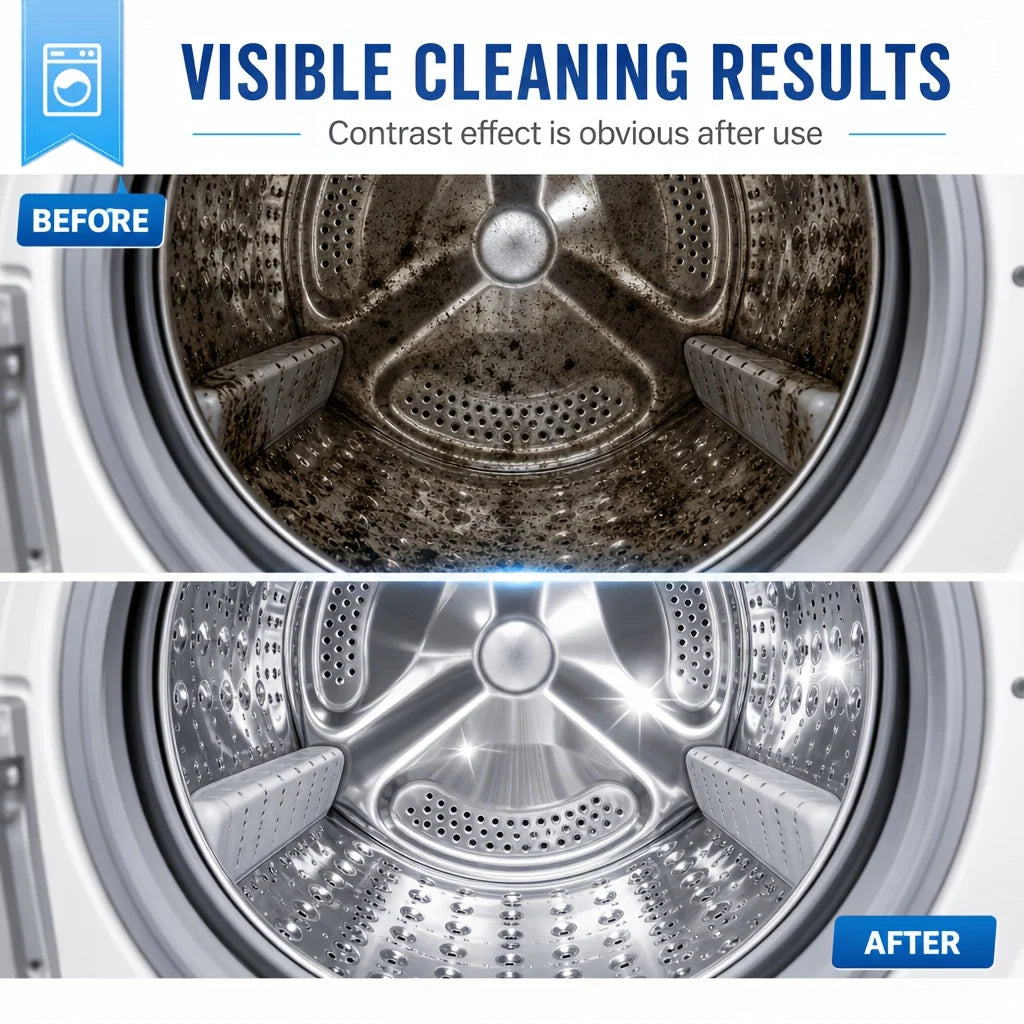 2-Pack Multipurpose Cleaning Tablets 160 Tablets per Pack Deep Clean Stain Removal Odor Elimination for Household Washing Machines & Toilets