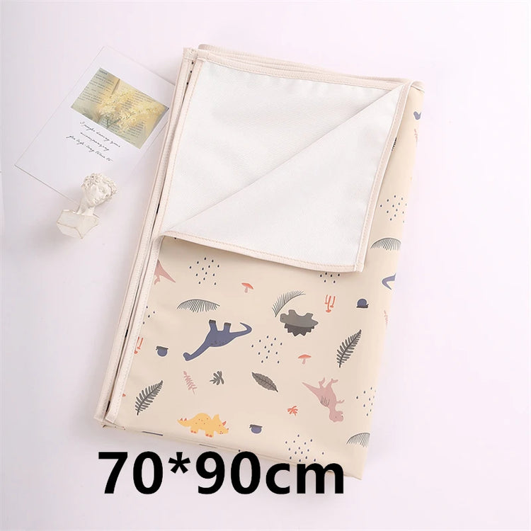 Big Sizes Infant Baby Changing Mat Cover Diaper Mattress Bed Changing Blanket PU Waterproof Soft Easy Clean Picnic Mat