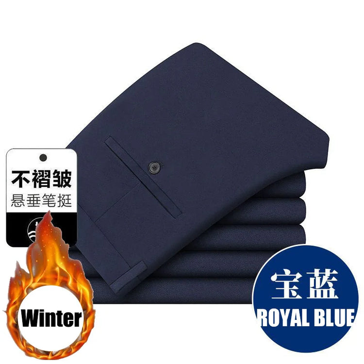 10XL Oversize Men Business Pants Winter Men's Trousers Man Casual Formal Tailoring Clothes Social Suit Clothing Slacks PantsMens