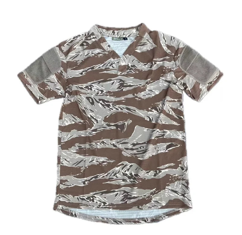 LELE JHB Outdoor Clothes Quick Drying Short Sleeved T-Shirt Top