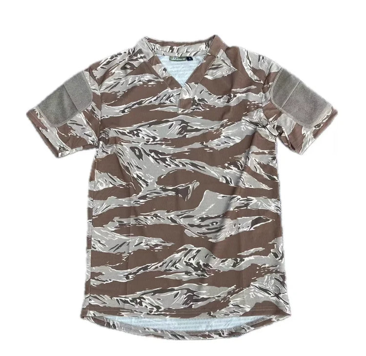 LELE JHB Outdoor Clothes Quick Drying Short Sleeved T-Shirt Top