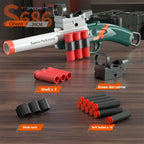 S686 Throwing Shell Toy Gun Soft Bullet Airsoft Launcher Outdoor Sports CS Game Pistola Shooter Fun Toy for Boys Gift