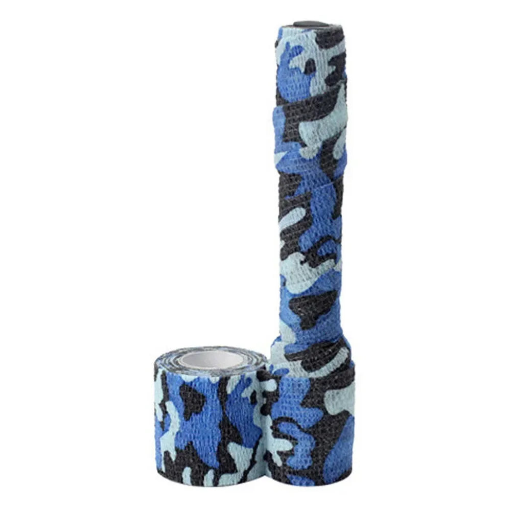 Tactical Camo Tape Hunting Self-Adhesive Wrap Stretch Bandage Outdoor Gear Concealment Cylindrical Object Protection Accessories