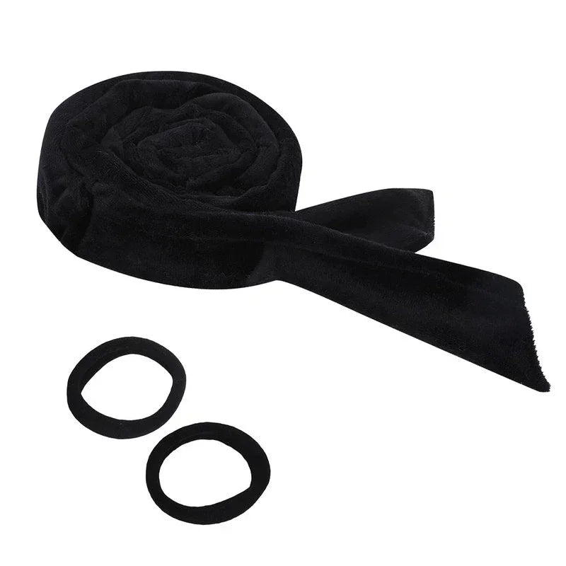 Heatless Curling Rod Headband No Heat Hair Curlers Ribbon Lazy Hair Rollers Silk Curls Sleeping Soft Headband Hair Styling Tools