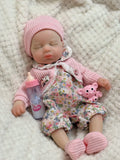 OtardDolls Loulou Can Open mouth Reborn Doll Baby Full Body Soft Silicone Bebe Doll Toys