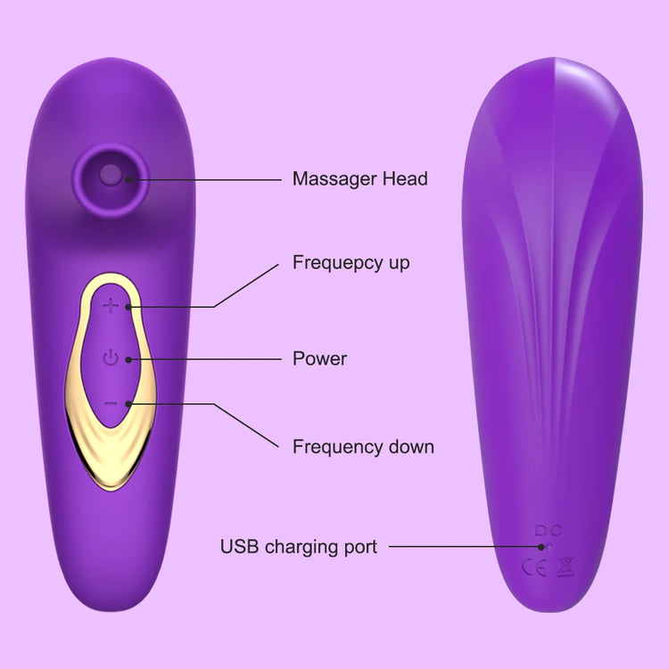 Powerful Oral Sucking Vibrator for Women Sucker Clitoris Vibrator Female Nipple Vacuum Stimulator Sex Toys Goods for Adults 18