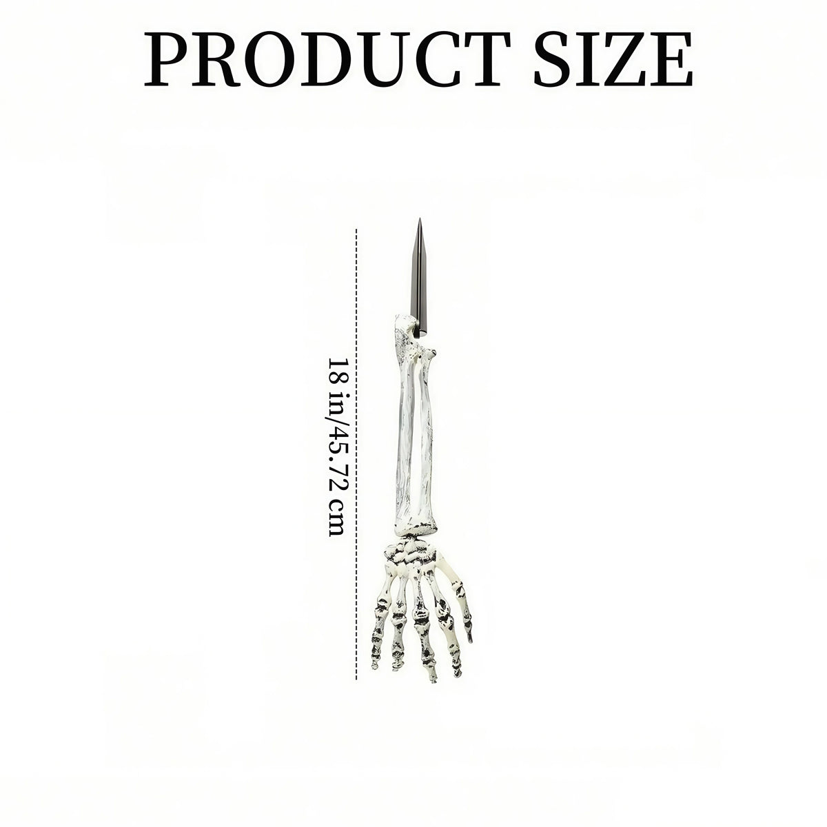 Halloween Skeleton Stake Decorations, Realistic Skeleton Arm Leg Bones, Spooky Yard Garden Halloween Decoration