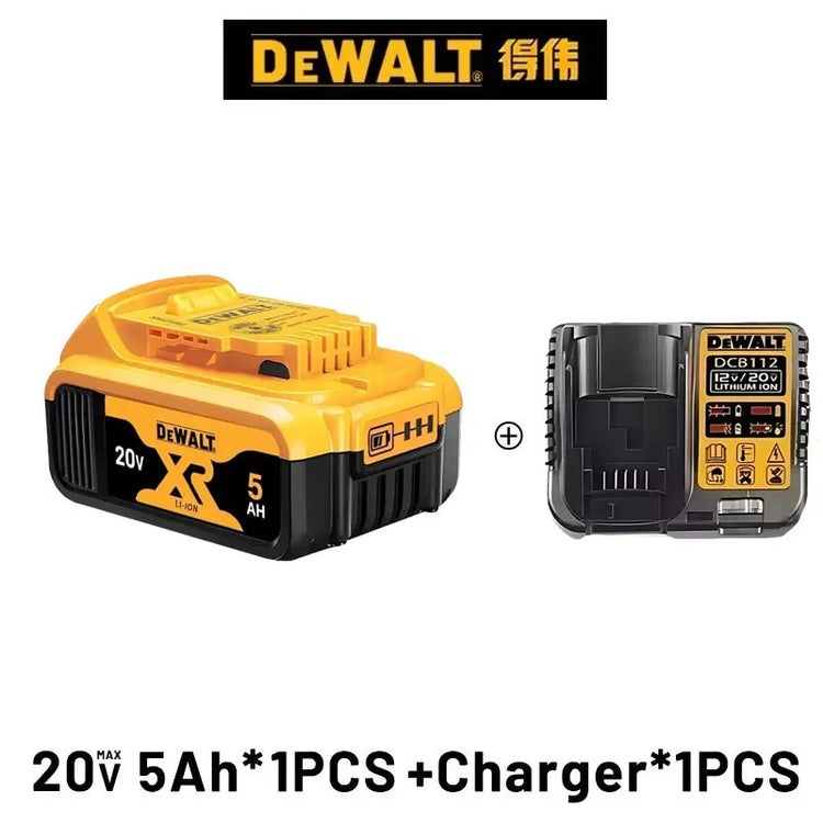100%Original Dewalt Battery 20V 6Ah 9Ah Tool Battery DCB206 DCB205 DCB200 DCF887 DCG405 DCD791 DCF922 DCF850 DCD805 tool battery