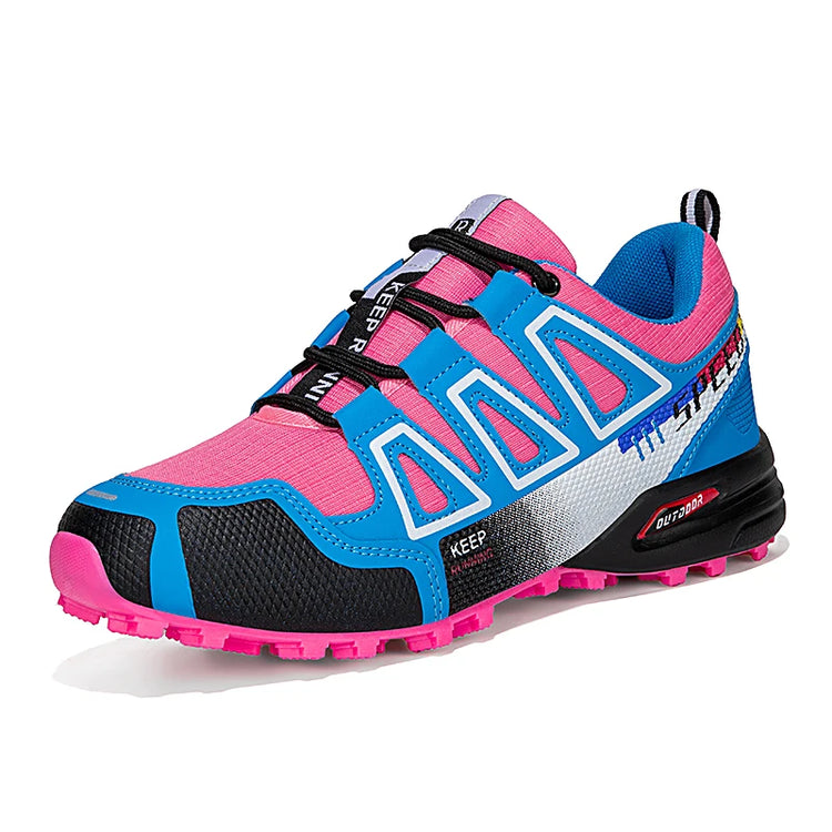 Men Hiking Shoes Waterproof Women Outdoor Trainers Lace-up Climbing Trekking Sneakers Mountain Walking Hunting Tactical Boots