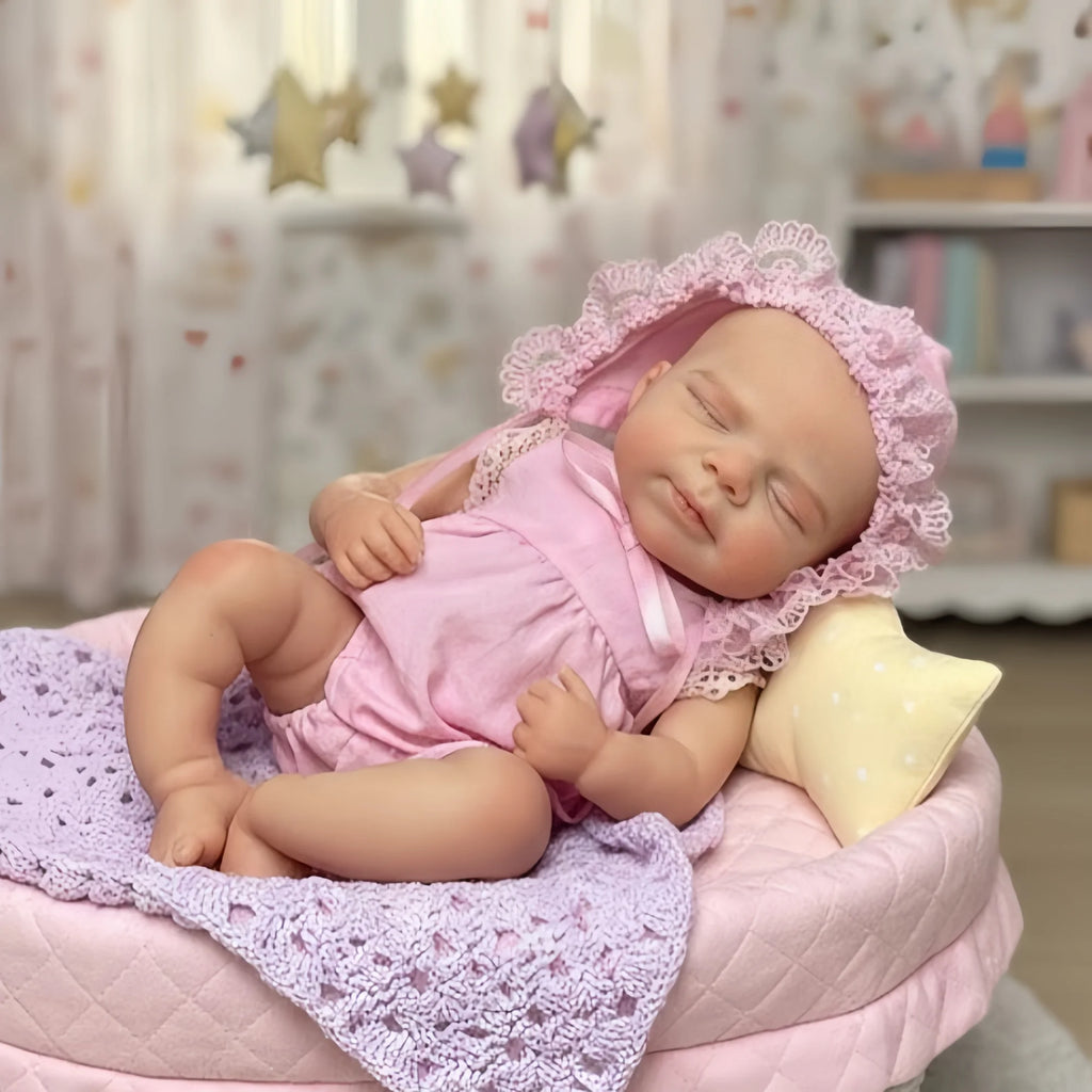 2 Sets Clothes & Washable Pascale Whole Body Silicone Bebe Reborn Girl With Open Mouth Soft Touch Newborn Silicone Girl Doll