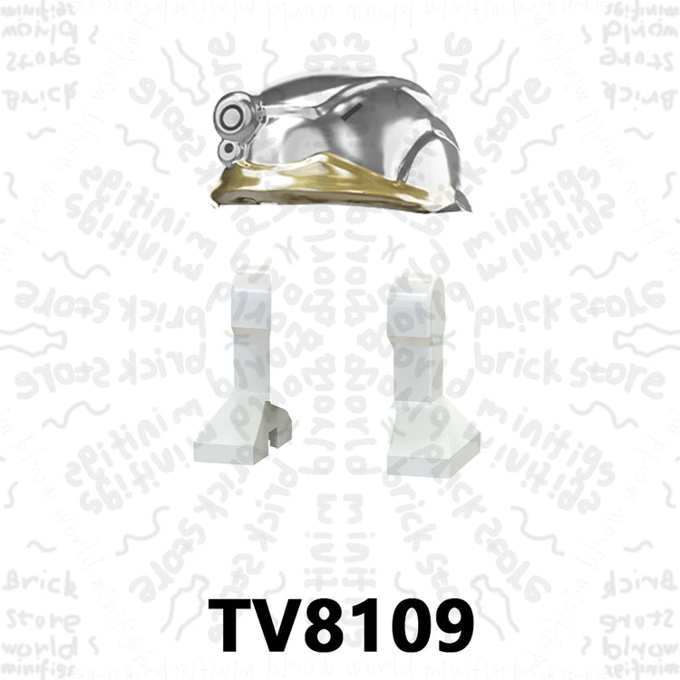 TV6117 TV6118 TV6119 Space War Action Figure Accessories Building Blocks Gift Toys For Children Adult Brick TV6116 TV6115 TV6114