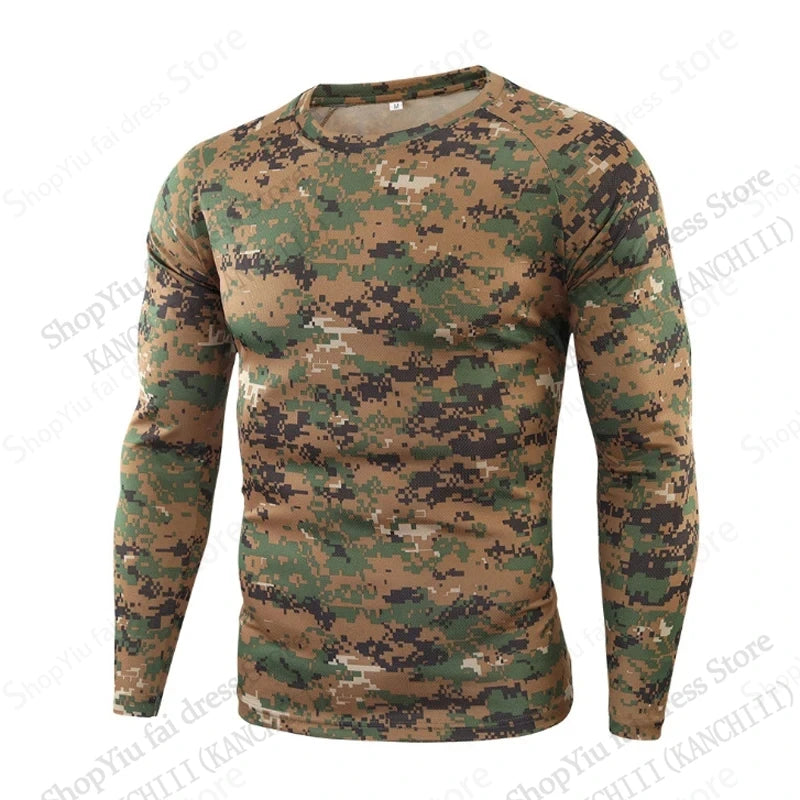 Mens Real Tree Fishing Hunting Tactics Camouflage 3d Print T-shirt Men Women Fashion Outdoor Sports Camo Tops Tees Mens Clothing