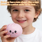Simulation Glowing Dumpling Slow Rebound Stress Ball Soft Fidget Toy Stress Relief Decor For Home Office Birthday Gift