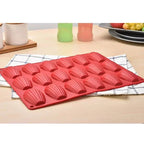 Mini Food Grade Madeleine Silicone Cake Mold Cookie Mold DIY Shell Baking Pan Mould Kitchen Bakeware Accessories