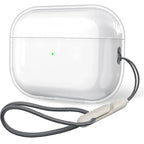Clear Soft TPU Earphone Case with Lanyard Strap for Airpods Pro 2 3 2nd Generation Air Pods 5 4 1 3rd 2026 Gen Cover Accessories