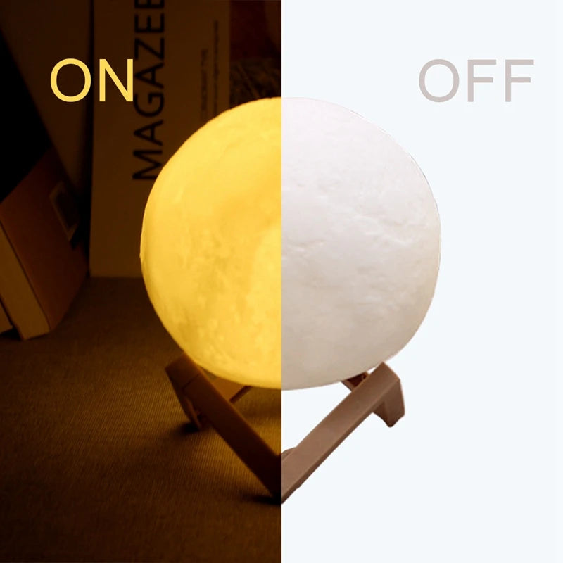 LED Book Light Moon Light Star Lamp DIY Moon Night Light Child Birthday Gift Bedroom Decoration Night Light Atmosphere Lights