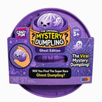 Glitter Halloween Ghost Dumplings Squishy Soft Slow Rebound Resilience Decompression with Steamer Stuffed Shark Bun Gift