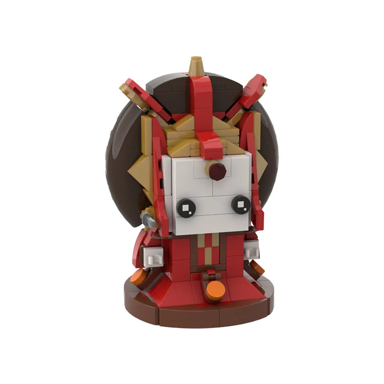 LEQUMOC Space Wars Figures Vader-Anakined Queen Jar Binksed General-Grievous Building Blocks  Toys for Gifts