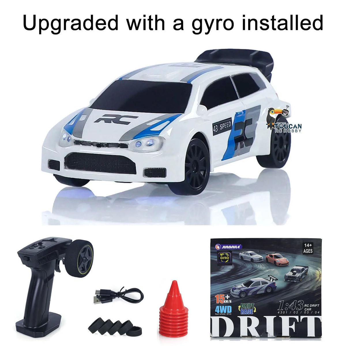 SALE 4WD RTR 1/43 RC Speed Car Four-wheel Drive Radio Control 2.4g Mini Racing Drifting Car Toys High Speed Model Gift Hobby