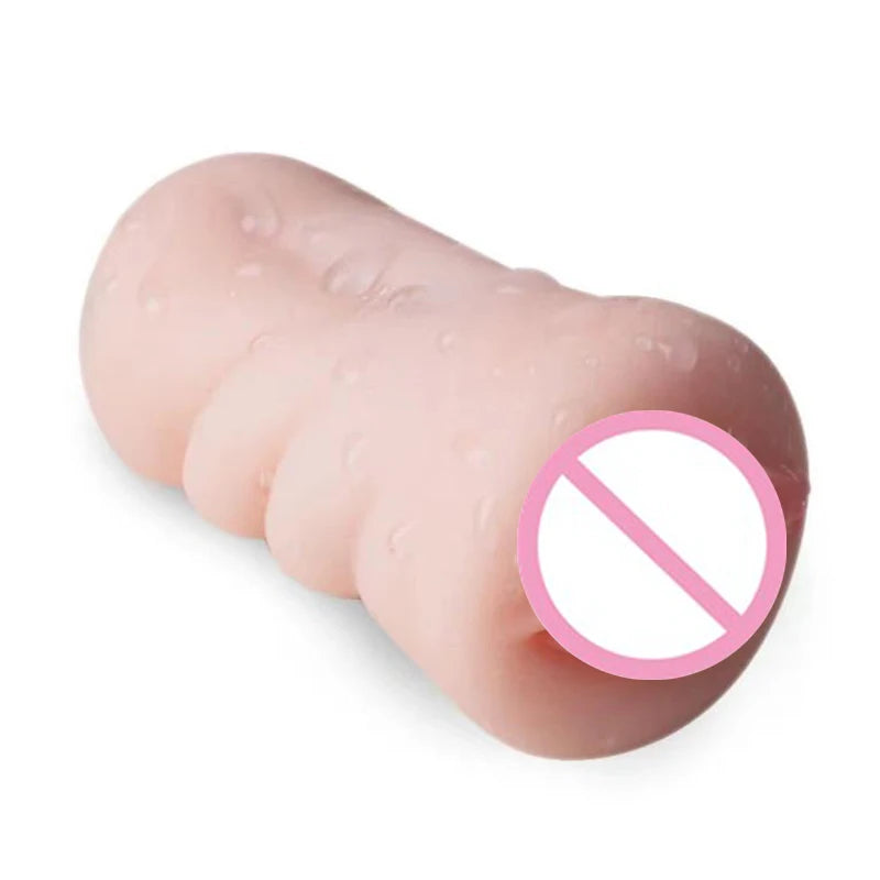 New 4D Realistic Deep Throat Male Masturbators Pocket Pussy Stroker Tight Silicone Mouth Vagina Anal Oral Sex Adult Toys for Men