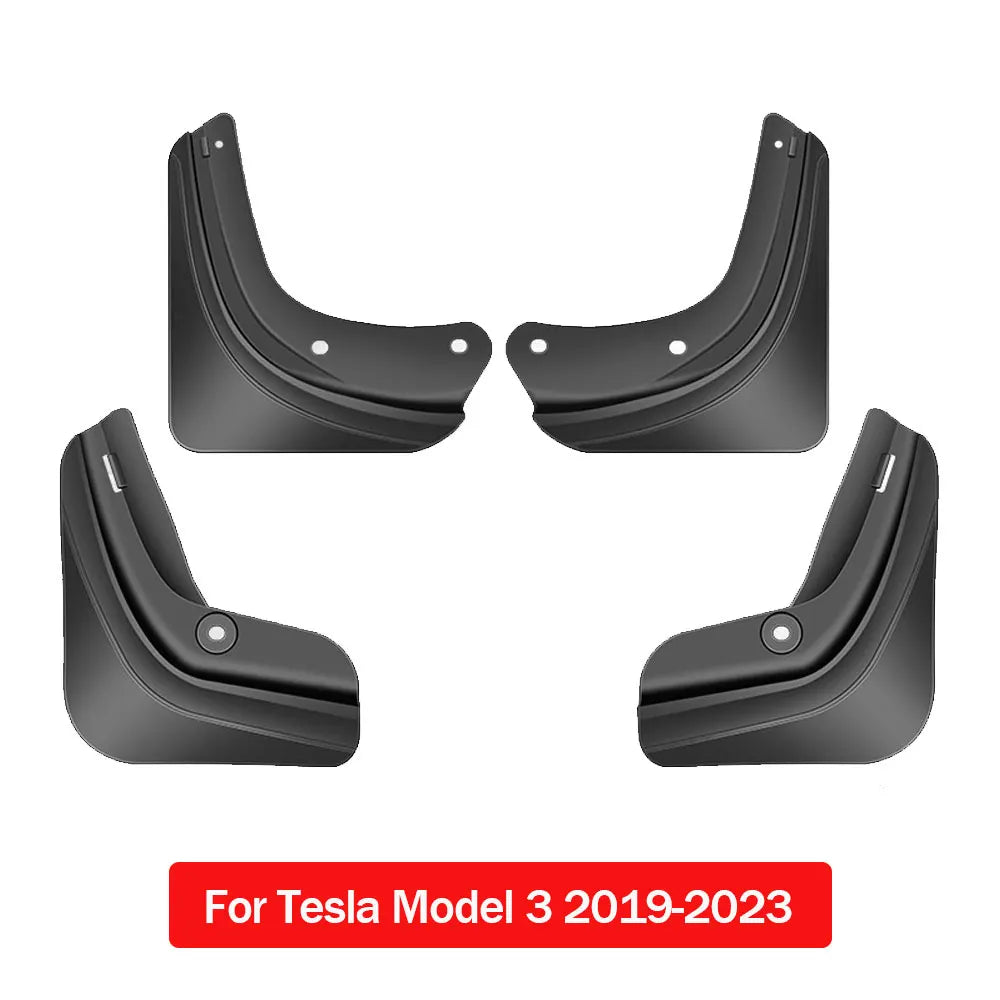 For Tesla Model Y Model 3 Highland 2026 Accessories Mud Flaps Stay Clean Protect Paint Military Grade All Weather Splash Guards