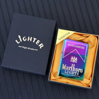 Marlboro Grinding Wheel Lighter, White Paint Green Label Red Label, Multi-color Selection, Men's Gift Wholesale