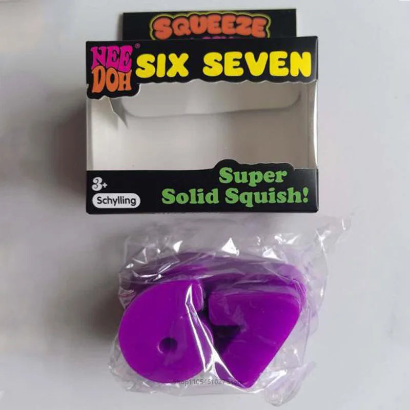 [New Nee Doh 67 Sets of TPR Decompression Toys, Fidget Toys Squirrel Squeeze Toys Squishies Sensory Toy Antiestres Mochi Squishy