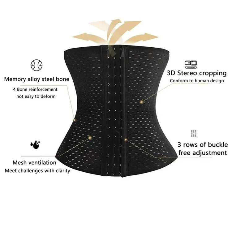 Women Postpartum Corset Body Shapewear Tummy Control Slimming Belly Band Waist Shaping Shaper For Flat Belly