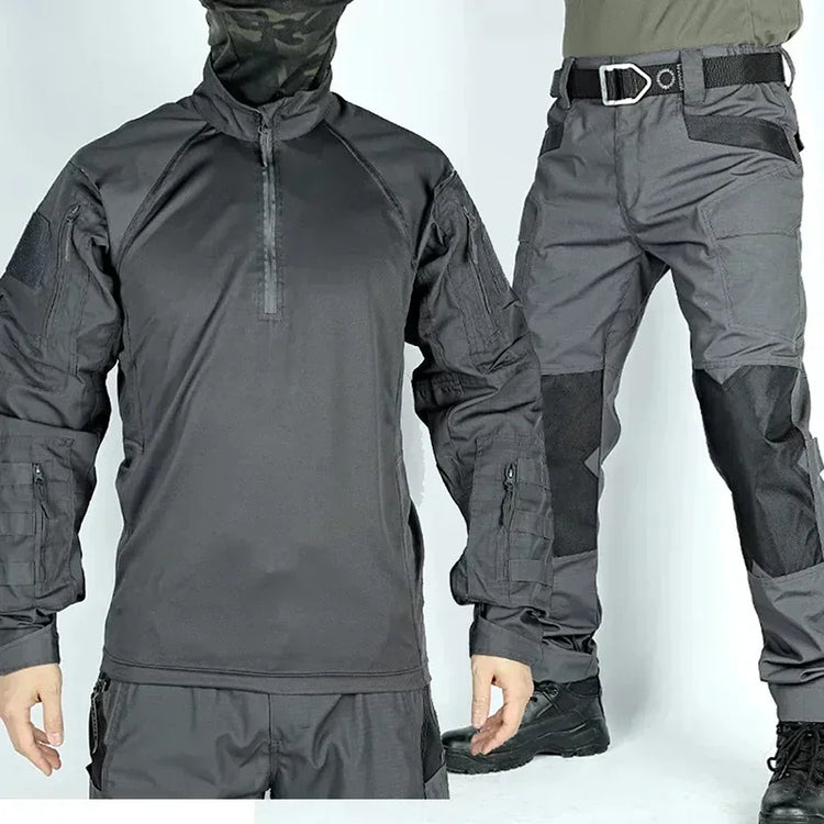 Tactical Suits Men Airsoft Hunting Clothes Paintball Military Sets Assault Shirts Special Forces Pants Outdoor Combat Uniform