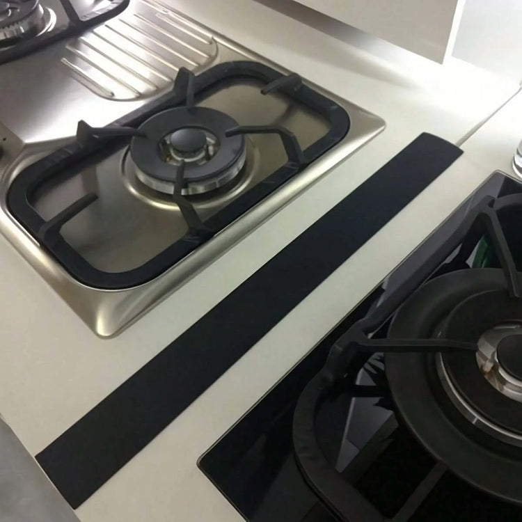 Silicone Gap Strip, Kitchen Gas Stove Sealing Strip, Kitchen Anti-Oil Anti-Stain Strip, Silicone Seal Insert Strip
