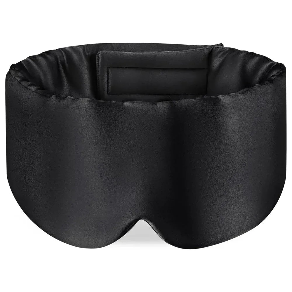 100% Mulberry Silk Sleeping Mask Eyepatch Blocking Light Eyemask Eyeshade for Travel & Nap Soft Padded Sleep Mask Slaapmasker