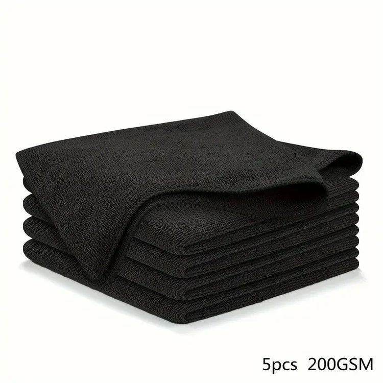 Premium Quality 3/5/10/20-Pack Cleaning Cloths - Soft Microfiber Towels for Kitchen, Car, & Desktop Cleaning - Stain Resistant
