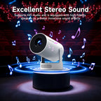 Magcubic Projector Android 14 8K 1280*720P HY300Pro+ Dual Wifi 290ANSI 180°flexible BT5.4 Cinema Outdoor Portable Projector