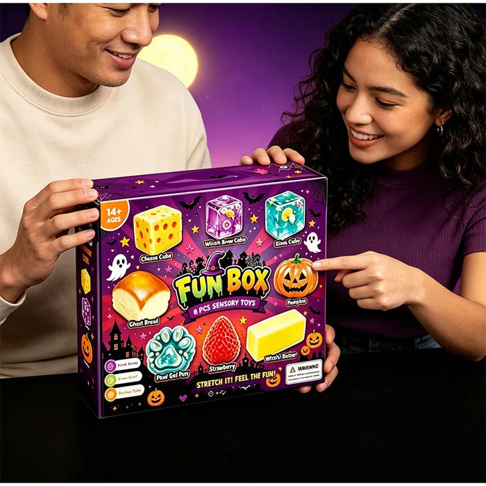 2026 New Halloween Squishy Bun Advent Calendar Mystery Bun Countdown Box Slow Rising Dumpling Fidget Toy for Stress Relief Gift