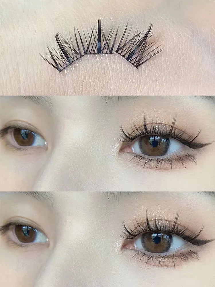 Individual Lashes Eyelash Book Clusters Extensions False Eyelash DIY at Home Cluster Eyelash Extensions Makeup Kit Lashes